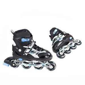 Αυξομειούμενα Πατίνια Roller NJ 1828 A INLINE SKATES NILS EXTREME ΜΑΥΡΟ