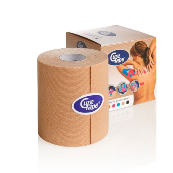 Ταινία κινησιοεπίδεσης Kinesio cure tape 7,5cm x 5m μπεζ (τμχ 1)