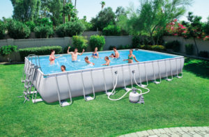 Πισίνα με Ατσάλινο Σκελετό 956x488x132cm Power Steel BESTWAY 15534