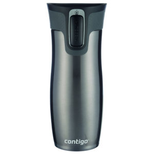 Ανοξείδωτο Θερμός Contigo West Loop 470 ml Gunmetal Matte Transparent