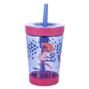 Παιδικό παγούρι Spill Proof Kids Tumbler 420ml 1000-0771 Wink w/ Raining Cats & Dogs