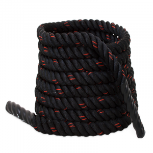 Σχοινί Crossfit 9m Μαύρο Viking C-967-9 Battle Rope Polyester