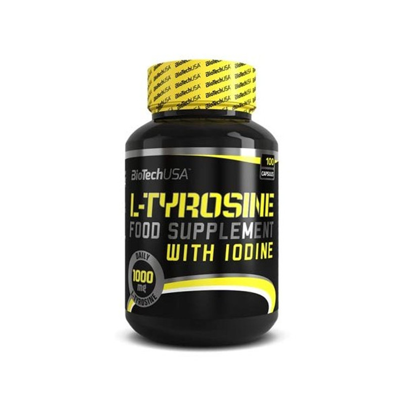 L-TYROSINE 500mg 100caps (BIOTECH USA)