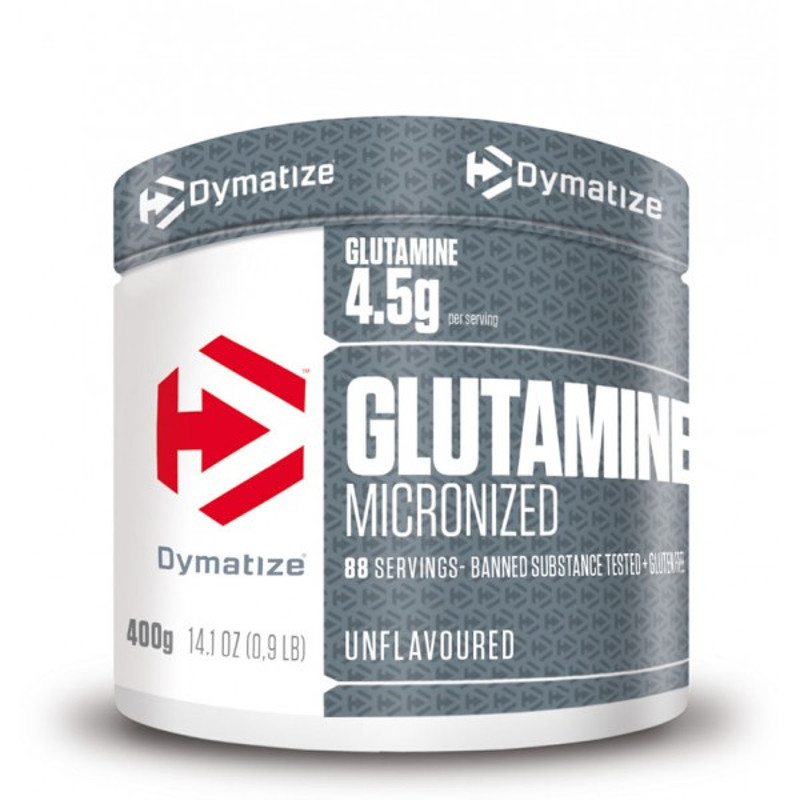 GLUTAMINE MICRONIZED 400gr (DYMATIZE)