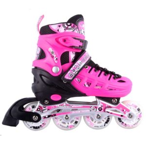 Αυξομειούμενα Inline Skates Αθλοπαιδιά, Ροζ 002.10305/P