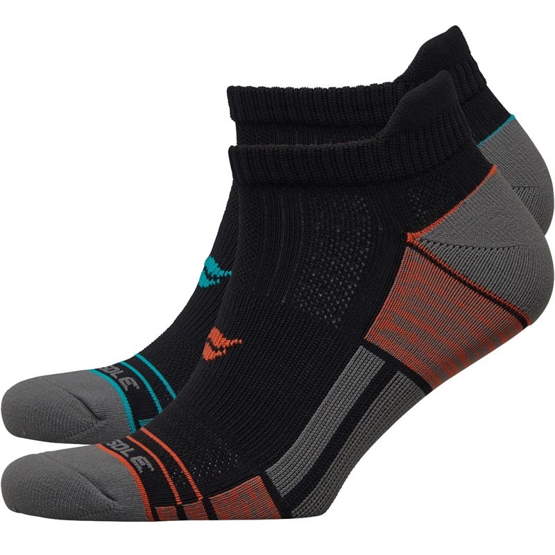 Κάλτσες για τρέξιμο Running Select Πορτοκαλί/Πράσινο (EU43-46) (2 ζευγάρια)