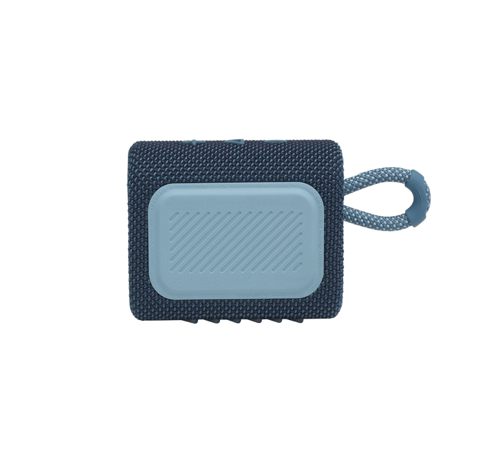 JBL GO3 Portable Bluetooth Speaker IP67-Waterproof Blue