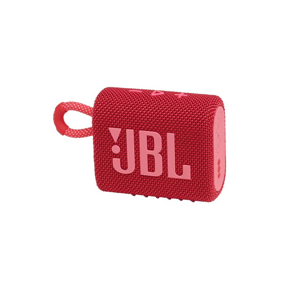 GO3, Portable Bluetooth Speaker, IP67-Waterproof Red