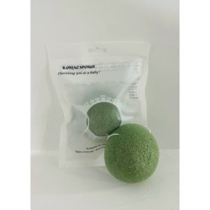 Σφουγγάρι konjac με πράσινο τσάι (ημισφαίριο)