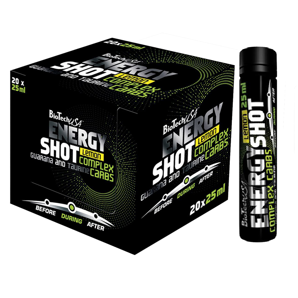 ENERGY SHOT 20x25ml Ampules  (Biotech Usa)