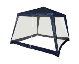 Κιόσκι Κήπου Μπλε 3x3m με Σίτα CAMPUS 10-22631-1