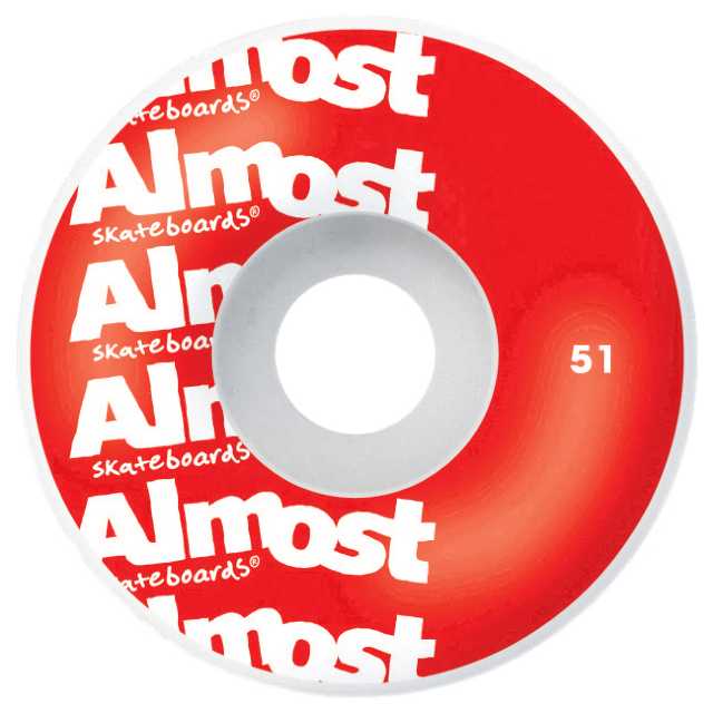 Τροχοσανίδα Almost Peace Out Yth FP, White, 7.25 ίντσες
