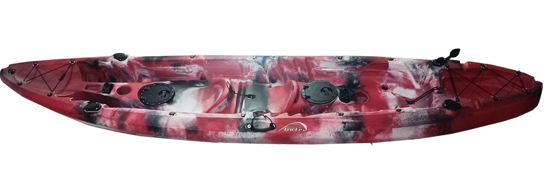 fortis ΚΑΥΑΚ JUNGLE RED ΔΙΘΕΣΙΟ L370xW87xD37cm