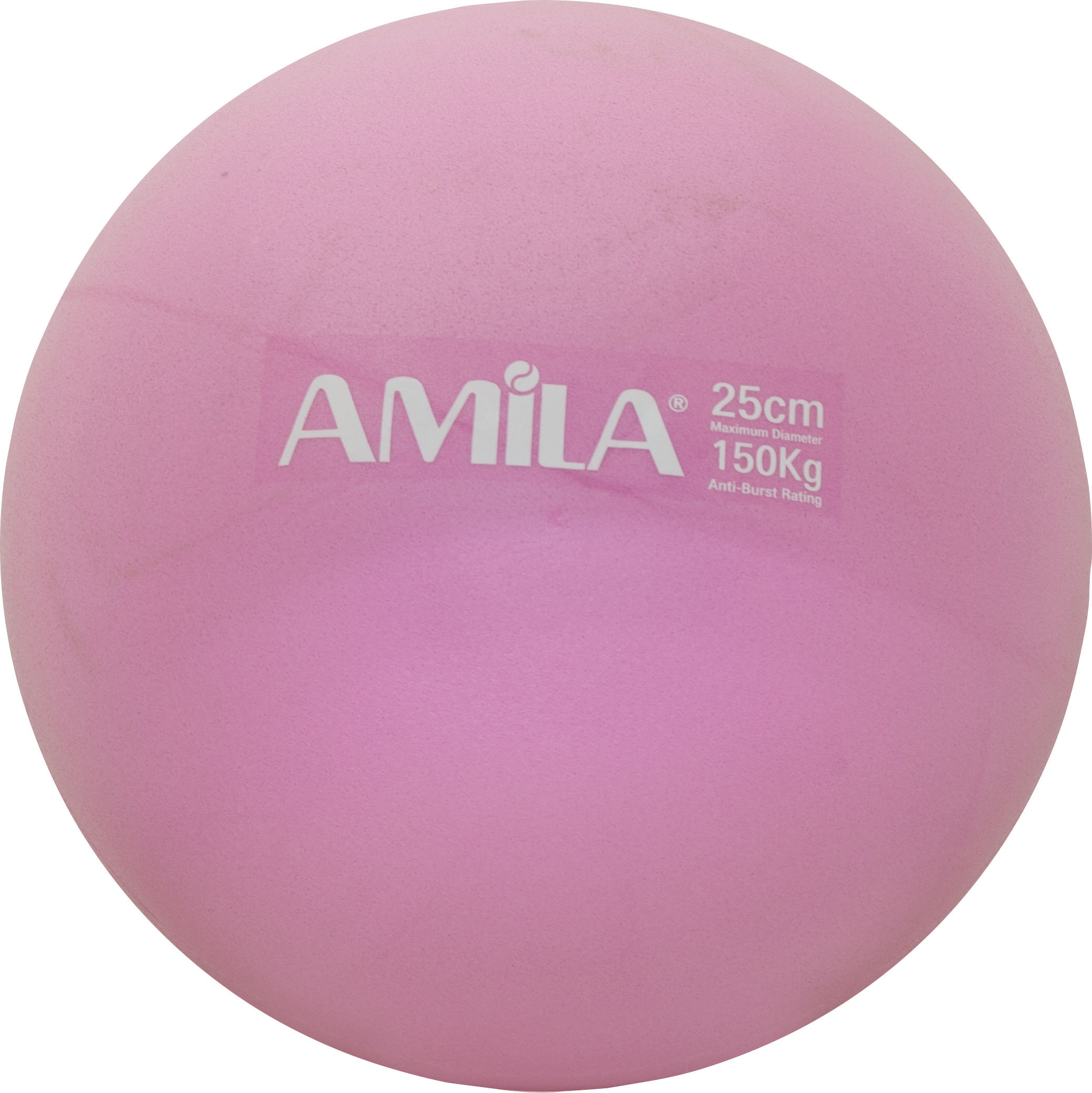 Μπάλα Γυμναστικής AMILA Pilates Ball 25cm Ροζ Bulk
